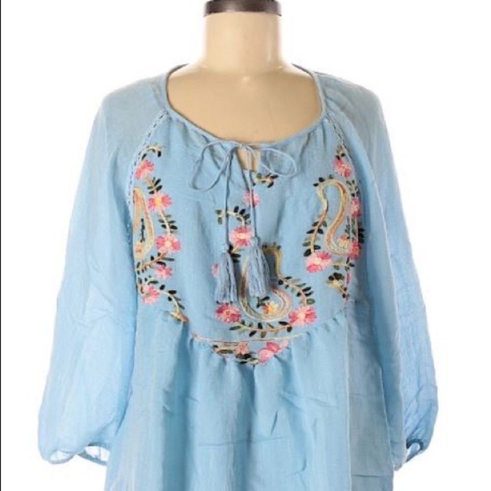 Olive Hill Boho Top